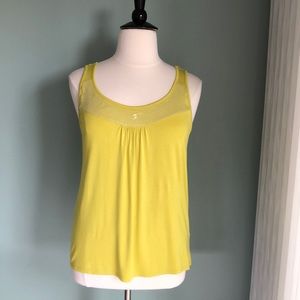 August Silk embellished tank top XL